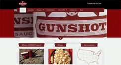 Desktop Screenshot of gunshotsauce.com